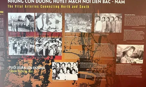 Trưng bày chuyên đề "Thời thanh xuân từ đường Trường Sơn đến đường 1C huyền thoại"