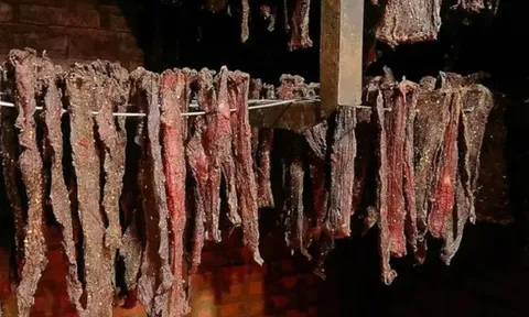 Trâu gác bếp bò một nắng