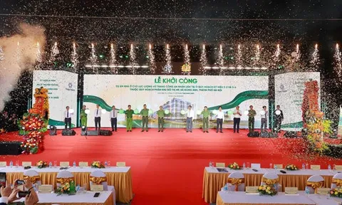 Hà Nội khởi công dự án nhà ở cho lực lượng Công an nhân dân tại Đông Anh