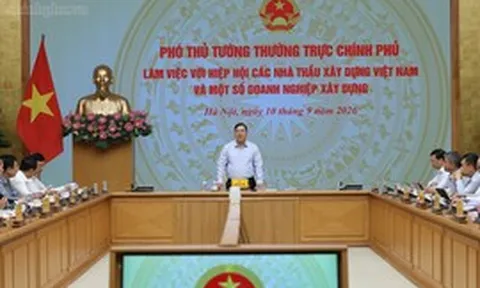 Phó Thủ tướng Thường trực Phạm Gia Túc yêu cầu xử lý thực chất các kiến nghị của doanh nghiệp xây dựng