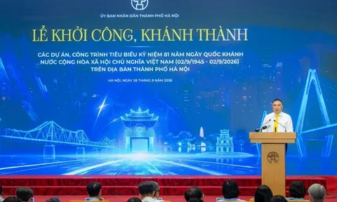 Hà Nội khởi công dự án đầu tư, cải tạo, phát huy giá trị khu vực Hồ Tây
