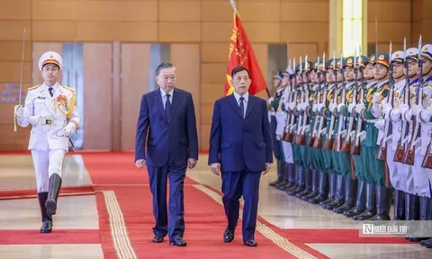 Tổng Bí thư, Chủ tịch nước Tô Lâm chủ trì lễ đón Nhà vua Vương quốc Thái Lan