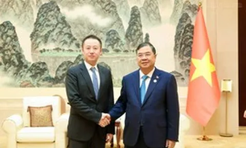 Phó Thủ tướng Thường trực Phạm Gia Túc tiếp lãnh đạo một số tập đoàn lớn của Trung Quốc