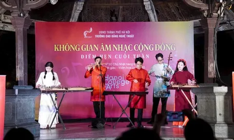 “Âm nhạc cộng đồng” góp thêm sắc màu truyền thống cho đời sống văn hóa Hà Nội