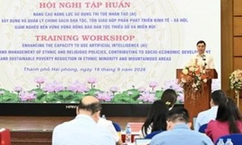 Ứng dụng AI vào công tác dân tộc, tôn giáo