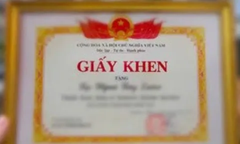 VKSND tối cao truy tố đối tượng dùng giấy khen giả để được giảm nhẹ trách nhiệm hình sự