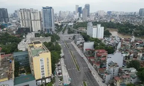 Hà Nội thí điểm phân luồng đường La Thành để thi công Vành đai 1