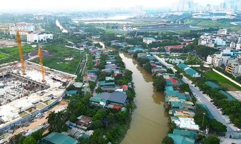 Hiện trạng ven sông Nhuệ trước chỉ đạo kiểm tra của Chủ tịch Hà Nội