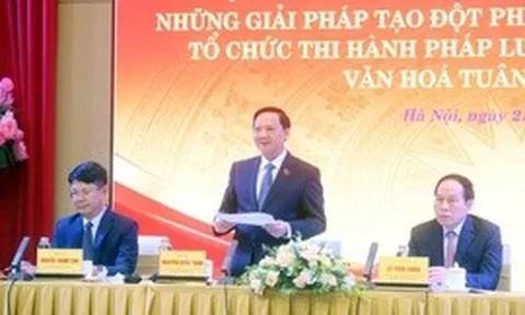 Khẩn trương xây dựng tiêu chí, công cụ đánh giá hiệu quả thực thi pháp luật