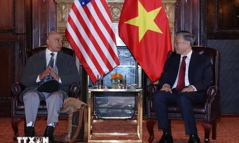 Tổng Bí thư, Chủ tịch nước Tô Lâm gặp Ban Lãnh đạo Đảng Cộng sản Hoa Kỳ