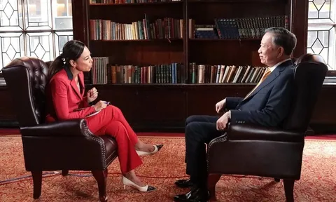 Tổng Bí thư, Chủ tịch nước Tô Lâm trả lời phỏng vấn kênh truyền hình Bloomberg TV