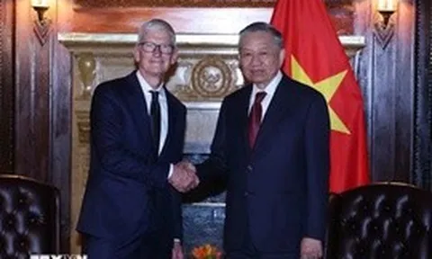 Tổng Bí thư, Chủ tịch nước Tô Lâm tiếp lãnh đạo một số tập đoàn Hoa Kỳ