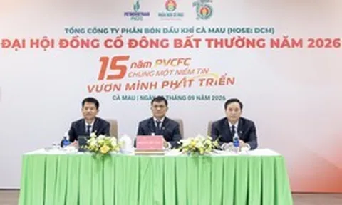 PVCFC thông qua các quyết sách quan trọng tại Đại hội Cổ đông bất thường 2026