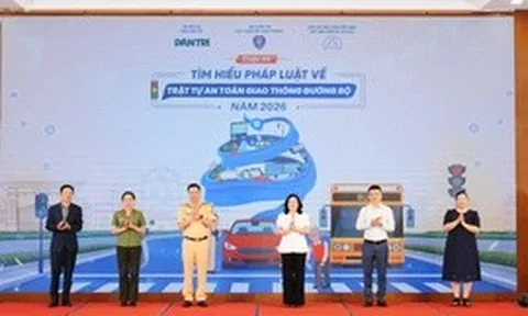 Phát động cuộc thi 'Tìm hiểu pháp luật về trật tự, an toàn giao thông đường bộ năm 2026'