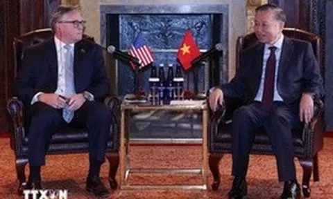Tổng Bí thư, Chủ tịch nước Tô Lâm tiếp lãnh đạo một số tập đoàn lớn tại Hoa Kỳ