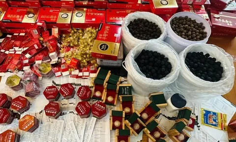 Triệt phá đường dây sản xuất thuốc An Cung giả từ bột mì, hóa chất