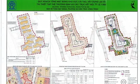 Phường Tương Mai lấy ý kiến người dân để cải tạo, xây dựng lại khu tập thể Trương Định