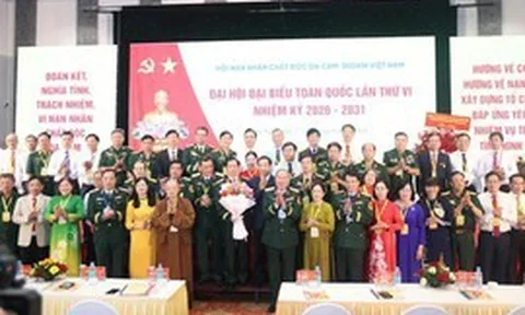 Trung tướng Nguyễn Hữu Chính tái đắc cử Chủ tịch Hội Nạn nhân chất độc da cam/dioxin Việt Nam