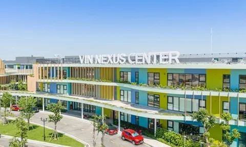 Vin Nexus Center: Trường học hạnh phúc hình trái tim và những gam màu rất “lạ”