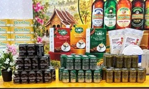 Khai mạc Tuần lễ sản phẩm Việt - Lào tại Hà Nội