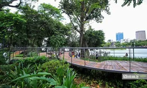 "Dải lụa ký ức" uốn lượn bên Hồ Gươm
