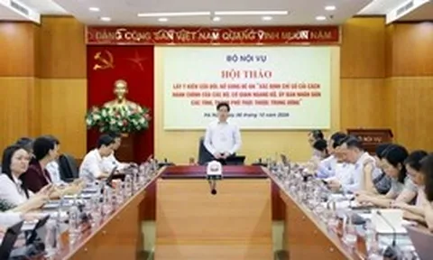Bộ Nội vụ đổi mới Đề án PAR INDEX, đáp ứng yêu cầu mới