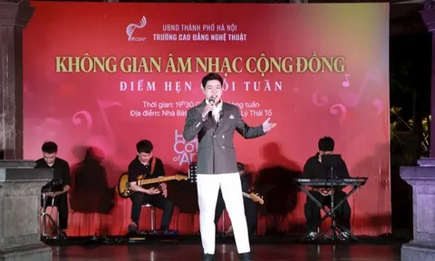 “Âm nhạc cộng đồng” điểm hẹn văn hóa quen thuộc của người dân Thủ đô