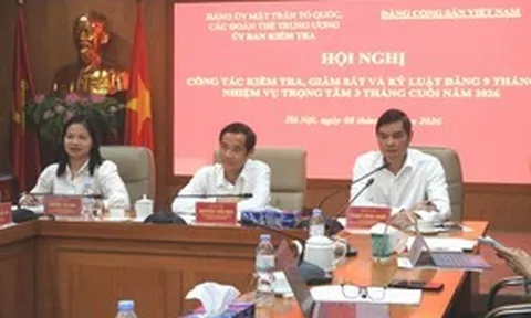 Nâng cao hiệu quả kiểm tra, giám sát, góp phần giữ nghiêm kỷ luật Đảng