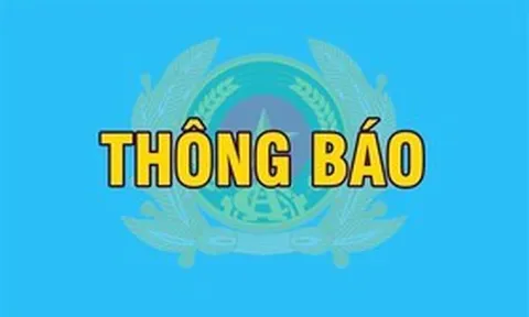 Công an phường Cầu Giấy thông báo, truy tìm đối tượng Lê Hồng Quang