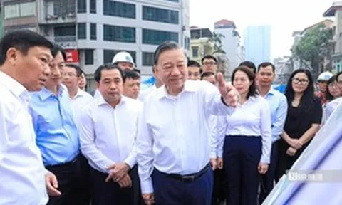 Tổng Bí thư, Chủ tịch nước Tô Lâm kiểm tra một số công trình trọng điểm tại Hà Nội