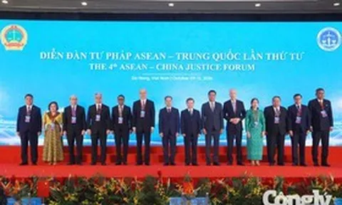 Khai mạc Diễn đàn Tư pháp ASEAN – Trung Quốc lần thứ tư: Tăng cường kết nối, hướng tới nền tư pháp hiện đại