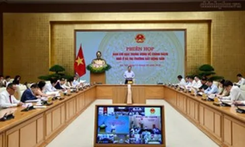 Phó Thủ tướng Thường trực Phạm Gia Túc chủ trì phiên họp Ban Chỉ đạo Trung ương về chính sách nhà ở và thị trường bất động sản