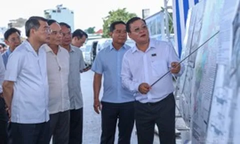 Thủ tướng kiểm tra dự án kiểm soát ngập cho 6,5 triệu dân TPHCM sắp hoàn thành