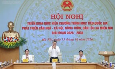 Thủ tướng chủ trì Hội nghị triển khai Chương trình mục tiêu quốc gia