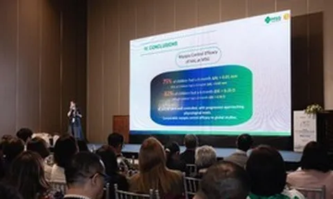 Trung tâm Kiểm soát cận thị Mắt Sài Gòn đóng góp vào cộng đồng khúc xạ châu Á