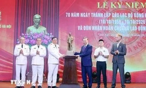Phát huy truyền thống vẻ vang, gia tăng đóng góp, cống hiến của Câu lạc bộ bóng đá Công an Hà Nội