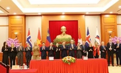 Chính thức ký kết Hiệp định Thương mại tự do Việt Nam - EFTA