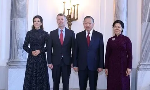 Tổng Bí thư, Chủ tịch nước Tô Lâm hội kiến Nhà Vua Đan Mạch