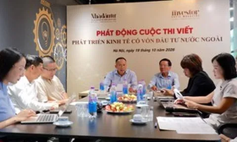 Phát động cuộc thi viết "Phát triển kinh tế có vốn đầu tư nước ngoài"