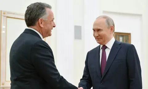 Tổng thống Putin gặp Đặc phái viên Mỹ tại St. Petersburg, thông báo một điều quan trọng