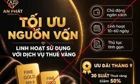 Triệt phá các nhóm tín dụng đen núp bóng dịch vụ cho thuê vàng
