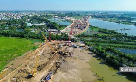 Toàn cảnh tuyến đường kết nối sân bay Gia Bình với Thủ đô Hà Nội