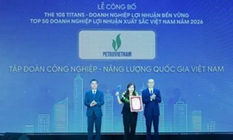 Petrovietnam lần thứ 7 dẫn đầu Top 500 doanh nghiệp lợi nhuận tốt nhất Việt Nam
