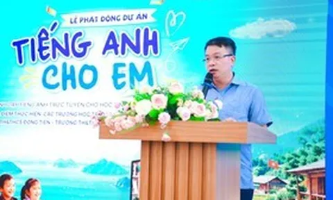 Học sinh đặc khu Cô Tô hào hứng tham gia dự án "Tiếng Anh cho em"