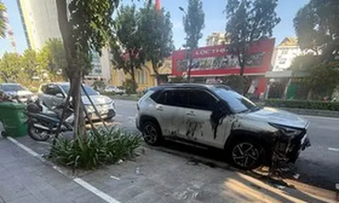 Xác định nghi phạm vụ đốt ô tô đỗ bên đường lúc rạng sáng