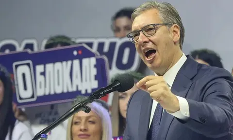 Người dân Serbia bầu quốc hội khóa mới, ông Vucic có tên trên lá phiếu