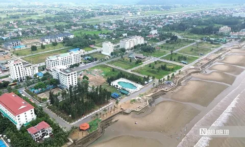 Gỡ vướng mặt bằng cho hàng loạt dự án du lịch tại biển Hải Tiến