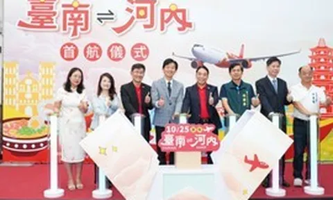 Vietjet khai trương đường bay thẳng Hà Nội – Đài Nam (Đài Loan, Trung Quốc)