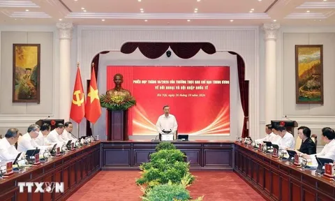 Phiên họp thứ nhất của Ban Chỉ đạo Trung ương về đối ngoại và hội nhập quốc tế