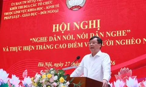 Hội nghị "Nghe dân nói, nói dân nghe": Tháo gỡ vướng mắc từ kiến nghị của người dân
